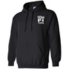 Greekgear Sigma Pi Social Hooded Sweatshirt(Black)