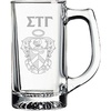 Greekgear Sigma Tau Gamma Glass Engraved Mug Transparent