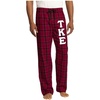 Greekgear Tau Kappa Epsilon TKE Flannel Plaid Pant – PJ’s(Red)