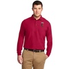 Sigma Phi Epsilon SigEp Emblem Long Sleeve Polo(Red)