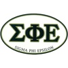 Sigma Phi Epsilon SigEp Euro Decal Oval Sticker