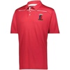Sigma Phi Epsilon SigEp Greek Crest Emblem Defer Polo(Scarlet/White)