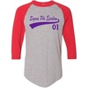Sigma Phi Epsilon SigEp Tail Year Raglan(Grey W/Red)