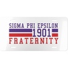 Sigma Phi Epsilon SigEp Year License Plates