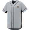 Sigma Pi Fraternity Crest Slugger Baseball Jersey(Silver/Black)