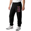 Sigma Pi Lettered Sweatpants(Black)