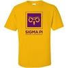 Sigma Pi Logo Short Sleeve Tee(Gold)