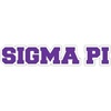 Sigma Pi Long Window Sticker
