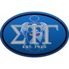 Sigma Tau Gamma Color Oval Decal