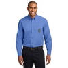 Sigma Tau Gamma Long Sleeve Oxford(Light Blue/Light Stone)