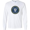 Sigma Tau Gamma Shield Long Sleeve Tee(White)