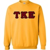 Tau Kappa Epsilon Lettered Crewneck(Athletic Gold)