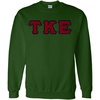 Tau Kappa Epsilon Lettered Crewneck(Forest Green)