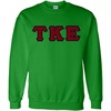 Tau Kappa Epsilon Lettered Crewneck(Irish Green)