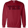 Tau Kappa Epsilon Lettered Crewneck(Maroon)