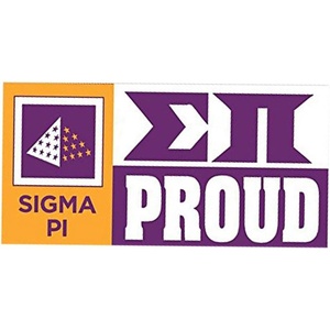 Greekgear Sigma Pi Proud Bumper Sticker