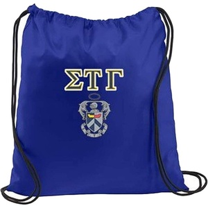 Greekgear Sigma Tau Gamma Crest Shield Cinch Sack