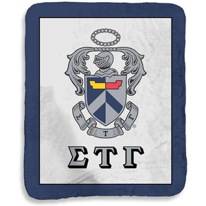 Greekgear Sigma Tau Gamma Sherpa Lap Blanket