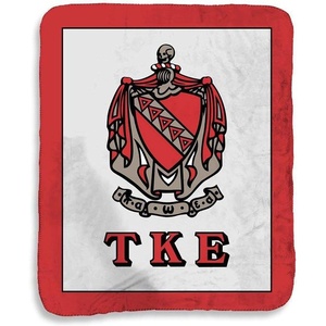 Greekgear Tau Kappa Epsilon Sherpa Lap Blanket