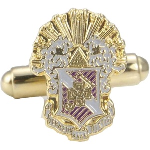 Sigma Pi Color Crest Cuff links