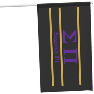 Sigma Pi Greek Letter Flag
