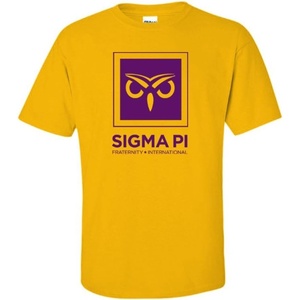 Sigma Pi Logo Short Sleeve Tee(Gold)