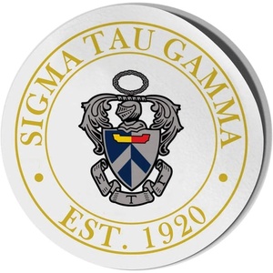 Sigma Tau Gamma Circle Crest – Shield Decal