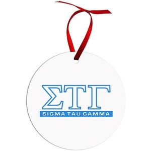 Sigma Tau Gamma Classic Circle Ornaments