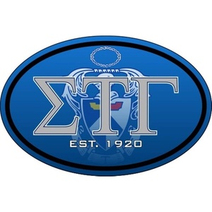 Sigma Tau Gamma Color Oval Decal