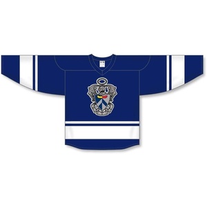 Sigma Tau Gamma League Hockey Jersey(Navy Blue/White)