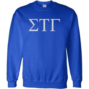 Sigma Tau Gamma World Famous Greek Crewneck(Royal Blue)