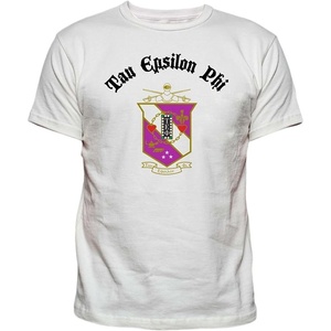 Tau Epsilon Phi Vintage Crest T-Shirt(White)