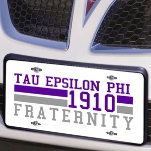 Tau Epsilon Phi Year License Plate