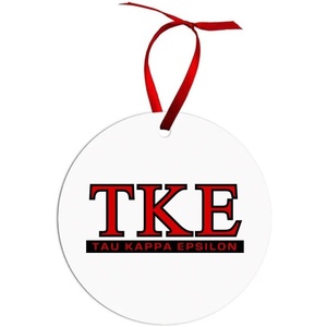 Tau Kappa Epsilon Classic Circle Ornaments