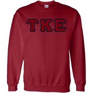 Tau Kappa Epsilon Lettered Crewneck(Maroon)