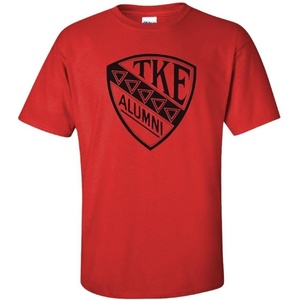 Tau Kappa Epsilon TKE Alumni Short Sleeve Tee(Red)