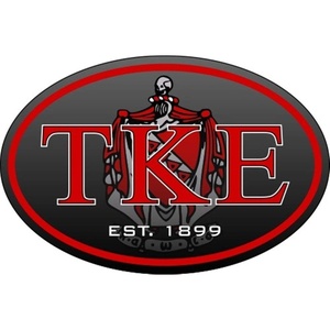 Tau Kappa Epsilon TKE Color Oval Decal