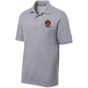 Tau Kappa Epsilon TKE Emblem Polo(Silver)
