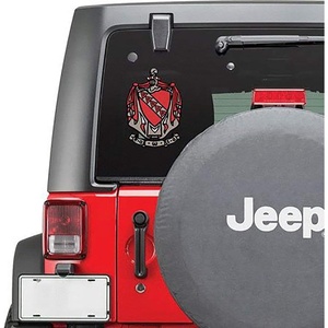 Tau Kappa Epsilon TKE Large Greek Color Crest Decal – Up to 12 Inch Tall
