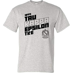 Tau Kappa Epsilon TKE Upstanding Tee(Sports Grey)