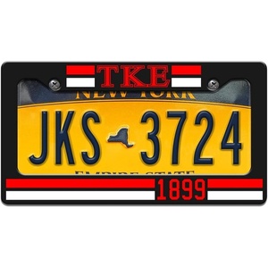 Tau Kappa Epsilon TKE Year License Plate Frame
