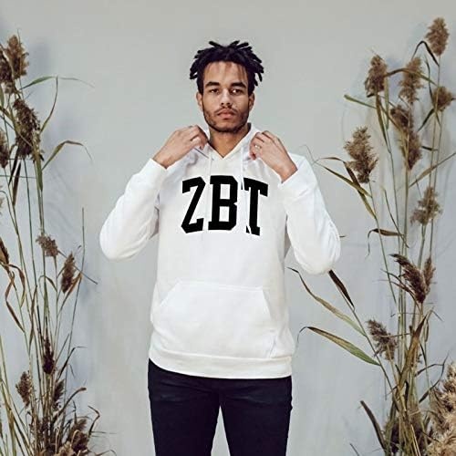 image:imageZeta Beta Tau ZBT Arched Greek Letter Hooded SweatshirtWhite