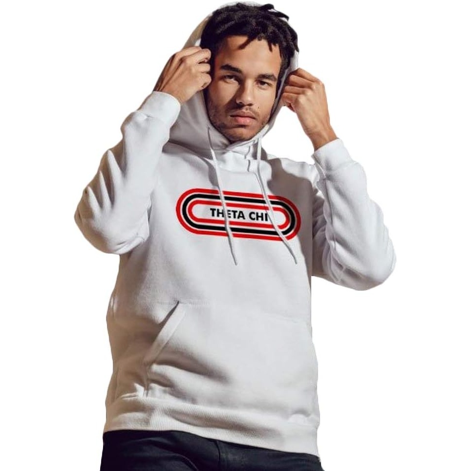 image:imageGreekgear Mens Theta Chi Capsule Hooded Sweatshirt WhiteWhite