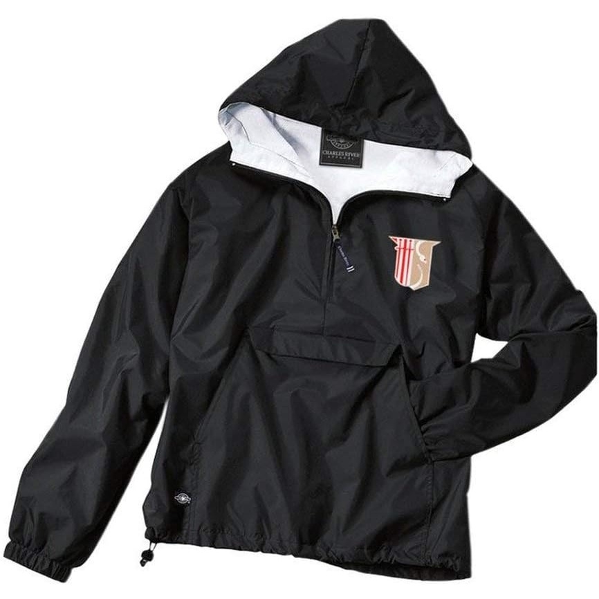 image:imageGreekgear Theta Chi Charles River AnorakBlack