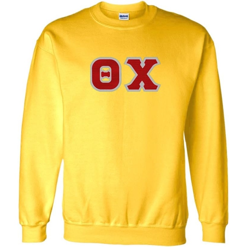 image:imageGreekgear Theta Chi Lettered CrewneckYellow