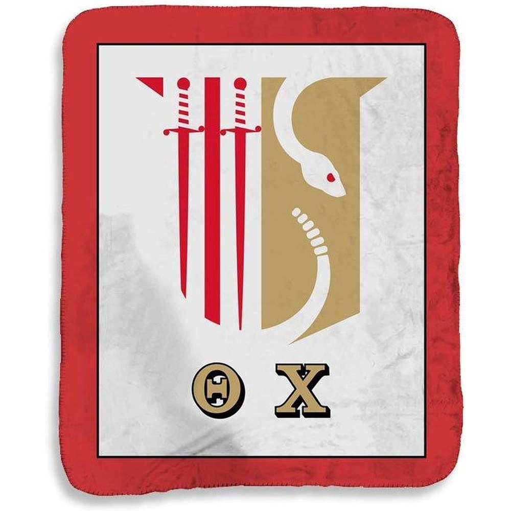 image:imageGreekgear Theta Chi Sherpa Lap Blanket