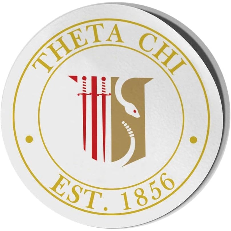 image:imageTheta Chi Circle Crest Shield Decal