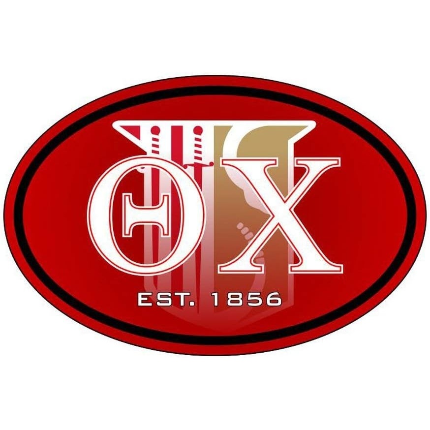 image:imageTheta Chi Color Oval Decal