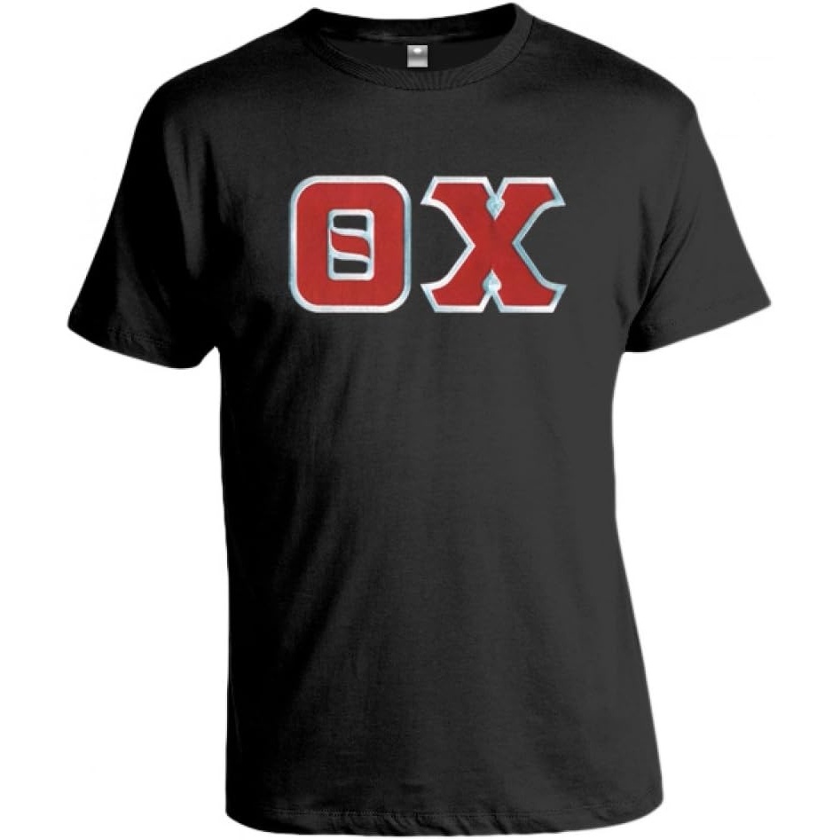 image:imageTheta Chi Lettered TShirtBlack