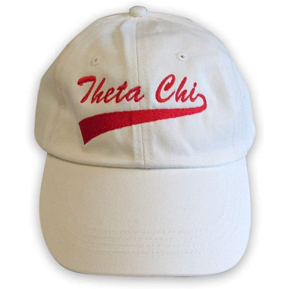image:imageTheta Chi Tail HatWhiteRed